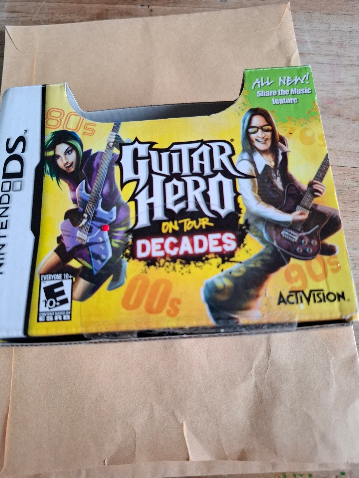 Guitar Hero On Tour Decades Nintendo DS, Spelcomputers en Games, Games | Nintendo 2DS en 3DS, 1 speler, Ophalen of Verzenden, Zo goed als nieuw