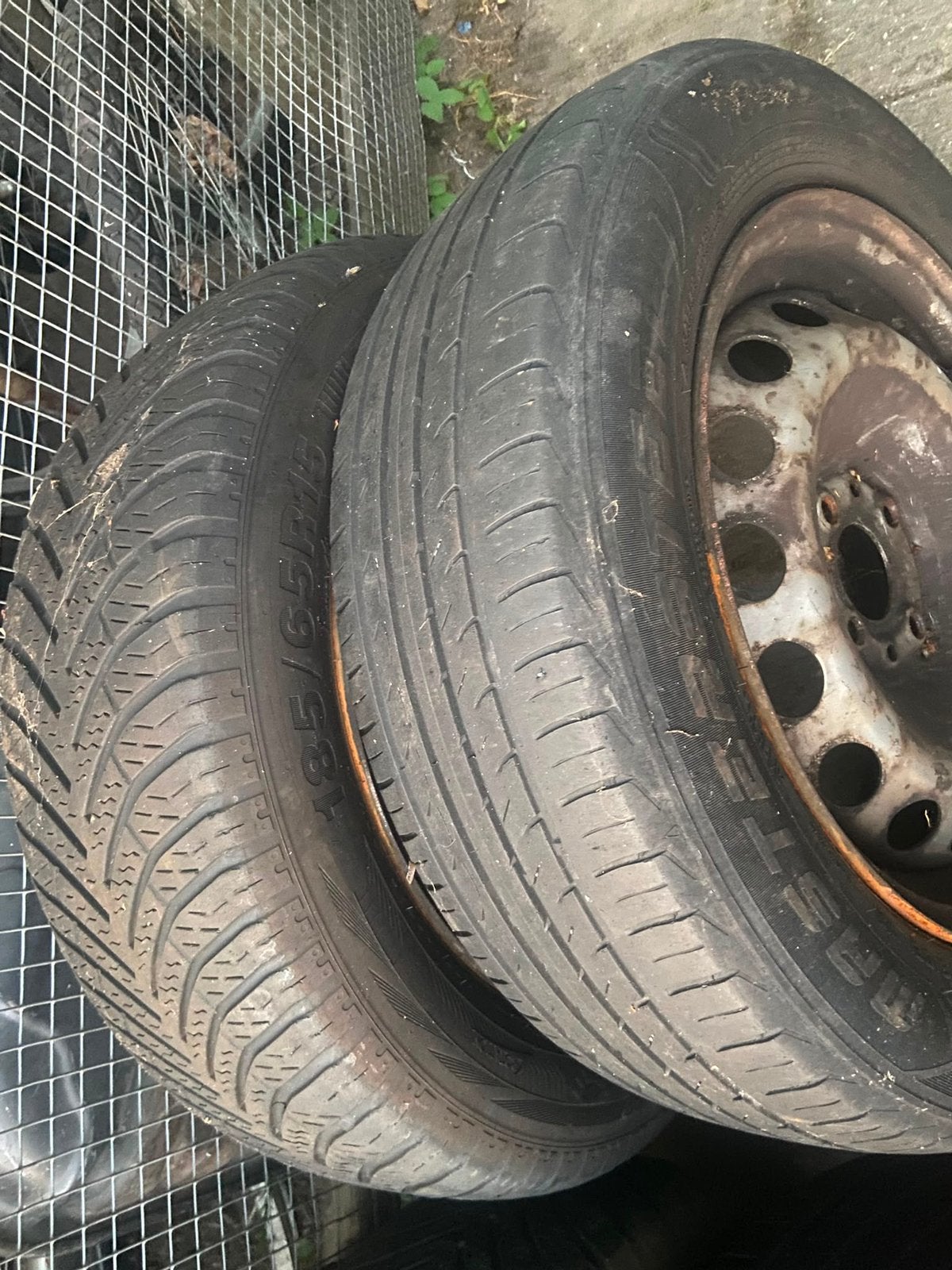 Autobanden 185/65/r15, Auto-onderdelen, Ophalen, Gebruikt, Fiat