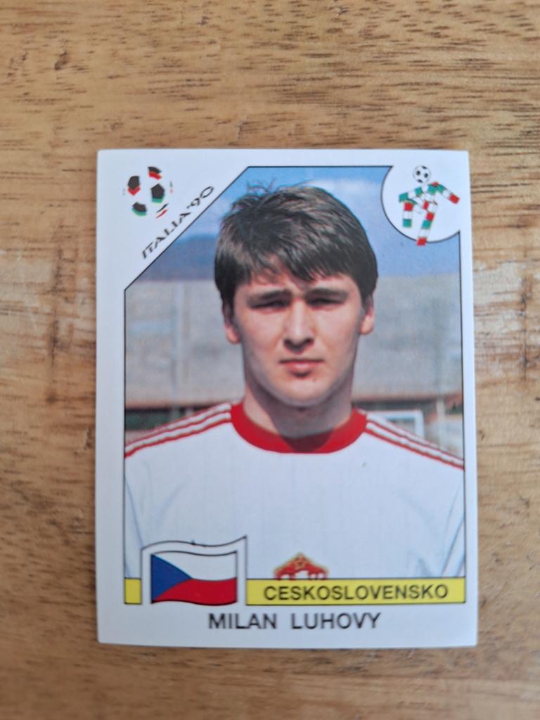Voetbalplaatje panini wk 1990 italia 90, Verzamelen, Sportartikelen en Voetbal, Ophalen of Verzenden