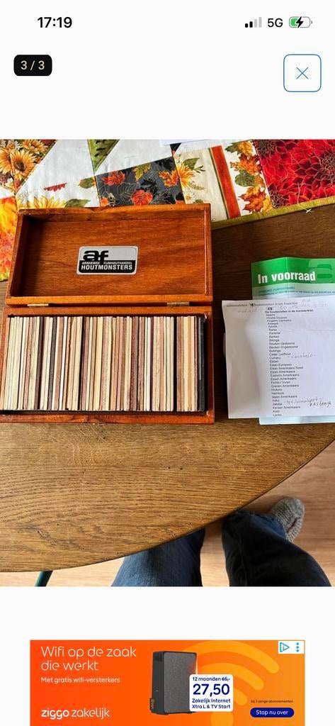 Houtmonsters - Nieuw - 60 stuks,  FSC, Ophalen of Verzenden, Nieuw