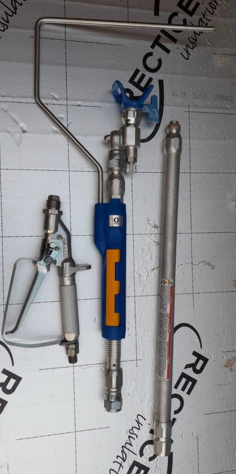 Graco Verfspuit en toebehoren, Ophalen, Zo goed als nieuw, Verfspuit of Verfpomp
