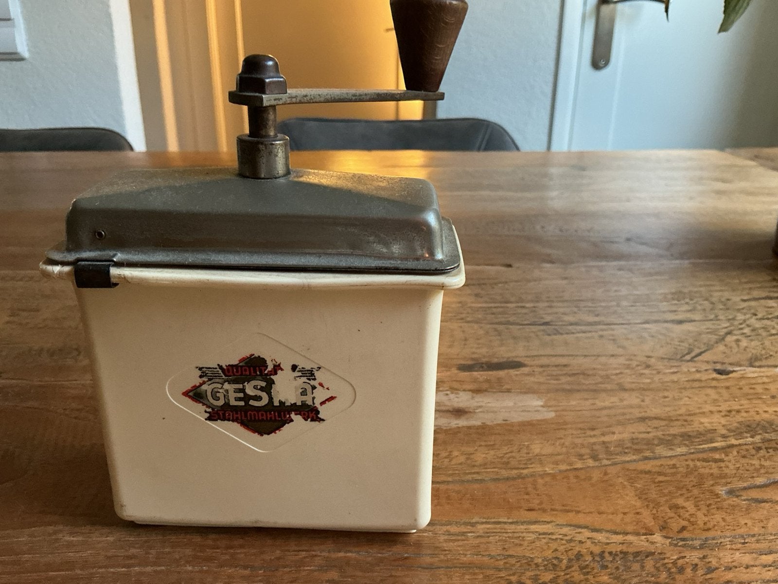 Vintage Geska Koffiemolen, Ophalen of Verzenden