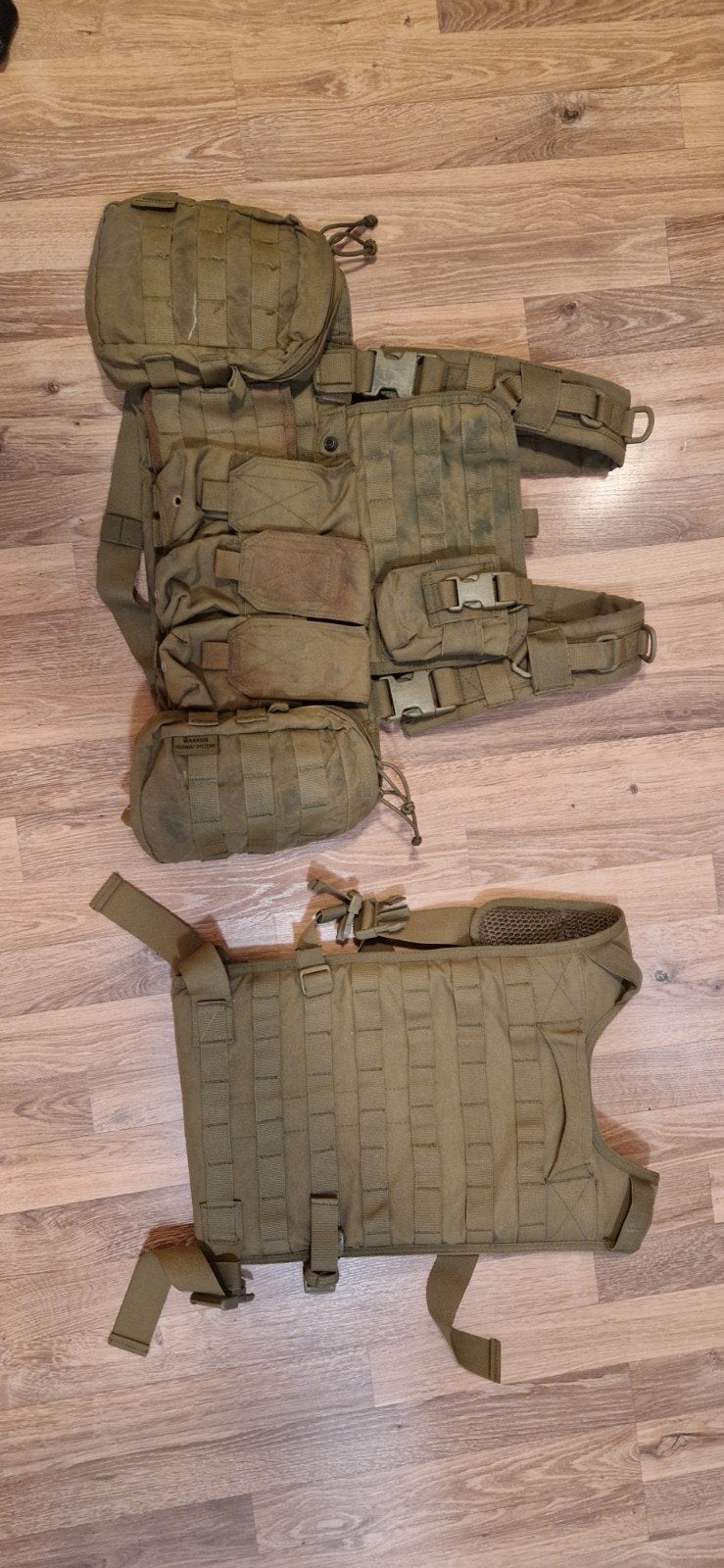 Warrior 901 chest rig + back pannel, Verzamelen, Militaria | Algemeen, Ophalen of Verzenden, Landmacht, Nederland, Overige typen