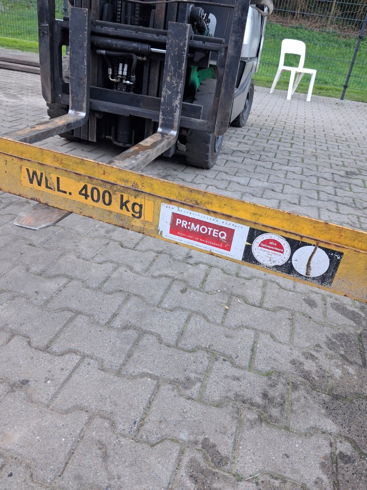 KRAANBAAN TAKEL LIER  SET LOOPKRAAN, Ophalen, Gebruikt
