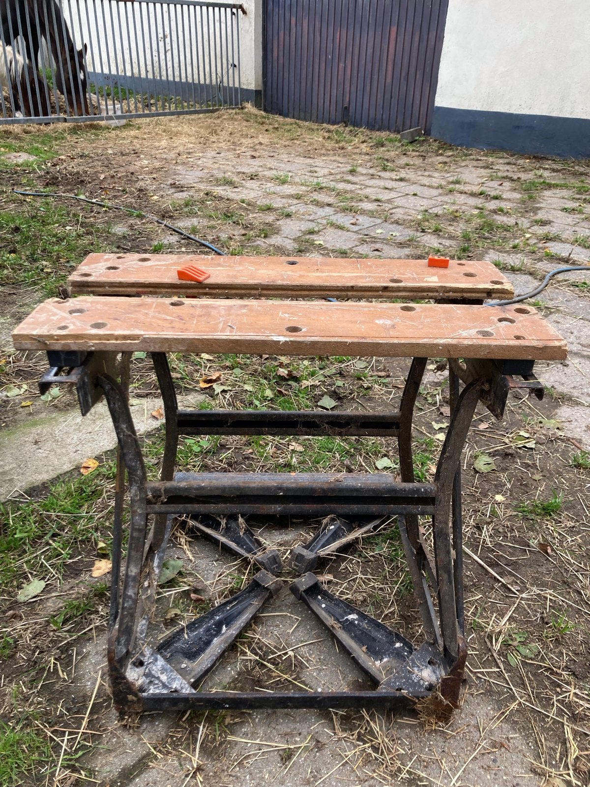 Black & Decker Workmate werkbank - Gebruikt, Doe-het-zelf en Verbouw, Werkbanken, Ophalen of Verzenden, Gebruikt, 70 tot 120 cm