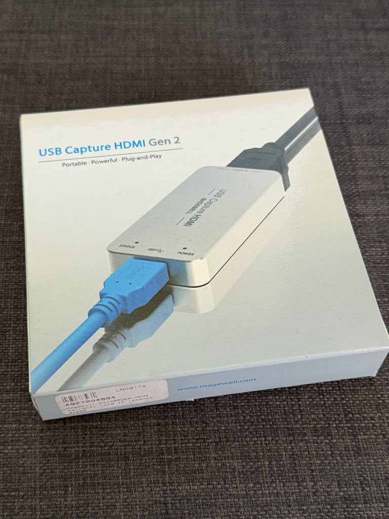 Magewell USB Capture HDMI Gen 2, Computers en Software, Capture cards, Ophalen of Verzenden, Zo goed als nieuw