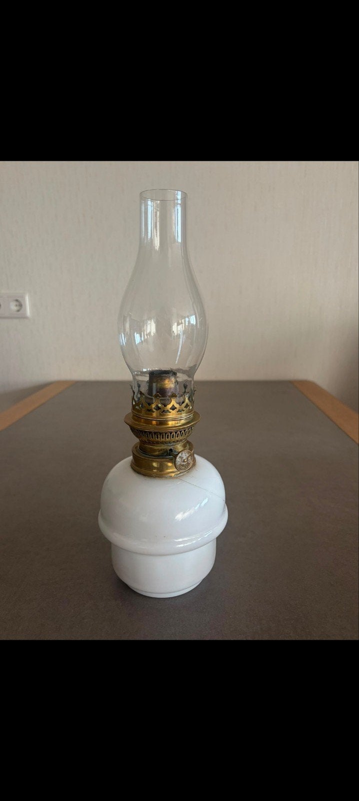 Olie lampje, Antiek en Kunst, Antiek | Lampen, Ophalen of Verzenden