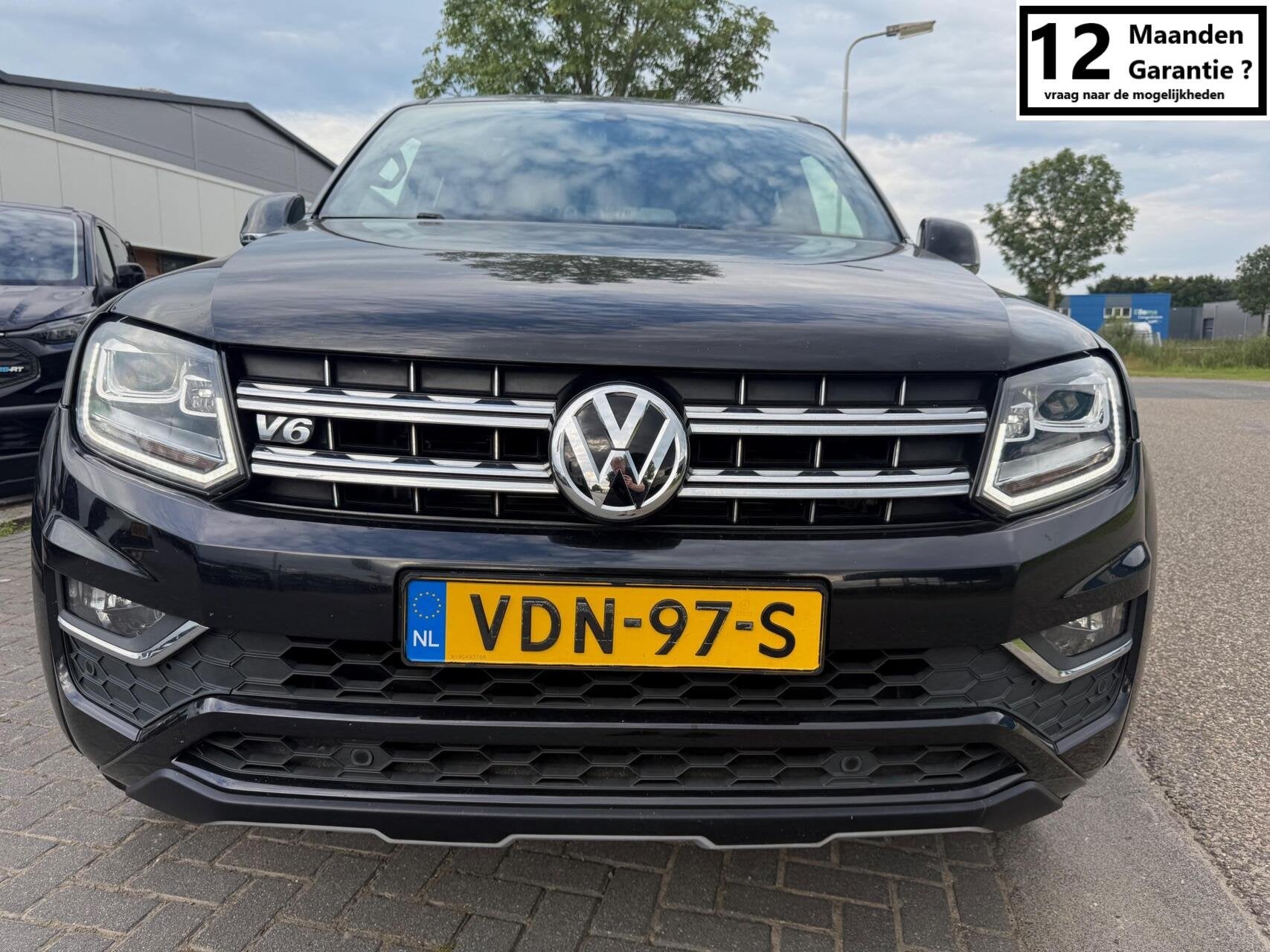 Volkswagen Amarok 3.0 TDI 4Motion DC Aventura V6 258Pk 5Pers, Auto's, Volkswagen, Gebruikt, Zwart, Bedrijf, Diesel