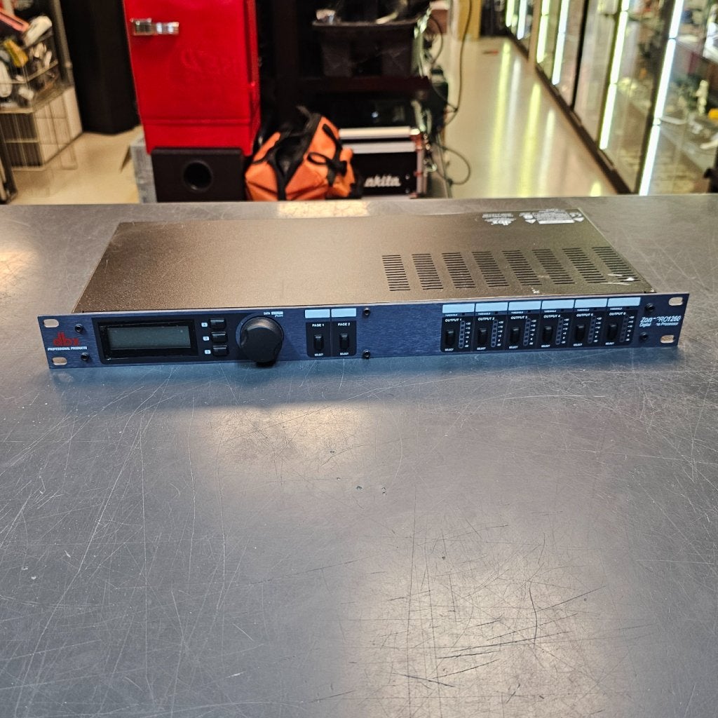 dbx ZonePRO 1260 - Audio-Matrix mit 12x Ein-, 6x Aus- und 2x, Flex Ltd., Gebruikt, https://flex.com/contact-us, Nobelstraat 10, 5807 GA Oostrum LB, Limburg, Nederland