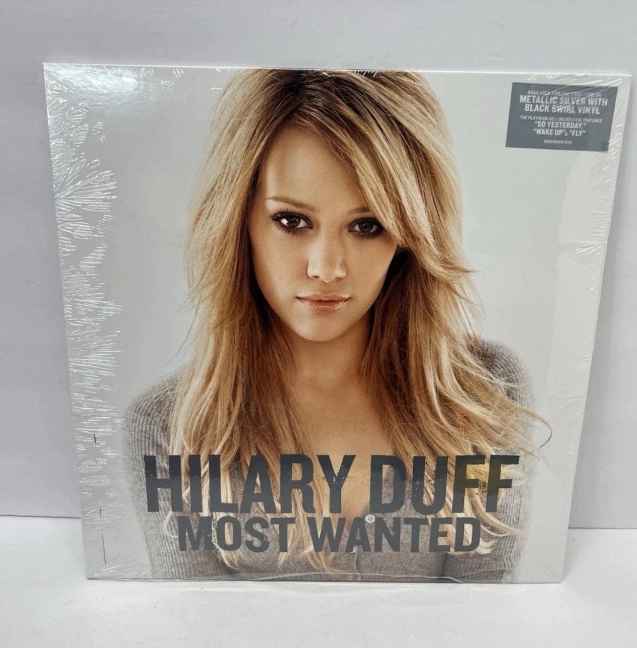 Hilary Duff Most Wanted Metallic Vinyl, Ophalen of Verzenden, Zo goed als nieuw, 12 inch