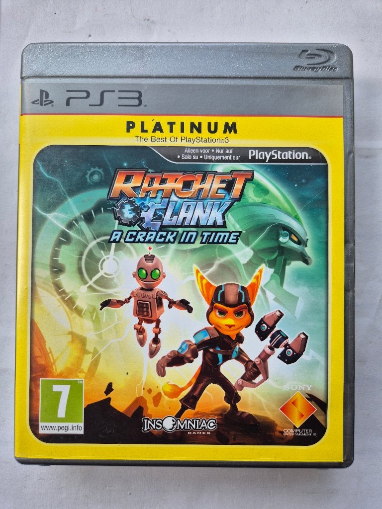RATCHET CLANK a crack in time, Gebruikt, 1 speler, Racen en Vliegen, Ophalen of Verzenden
