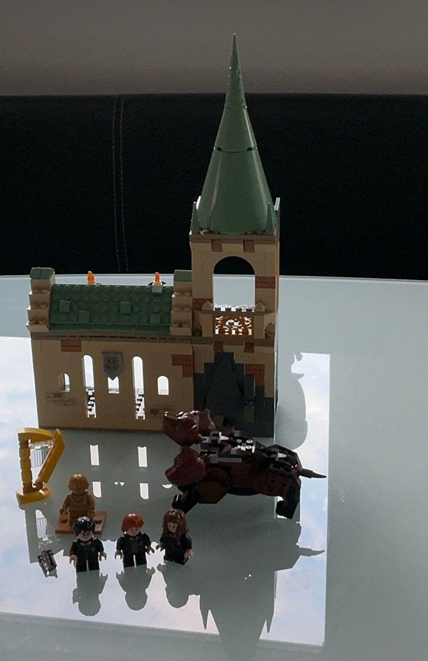 LEGO Harry Potter Zweinstein : Pluizige ontmoeting 76387, Ophalen of Verzenden, Zo goed als nieuw