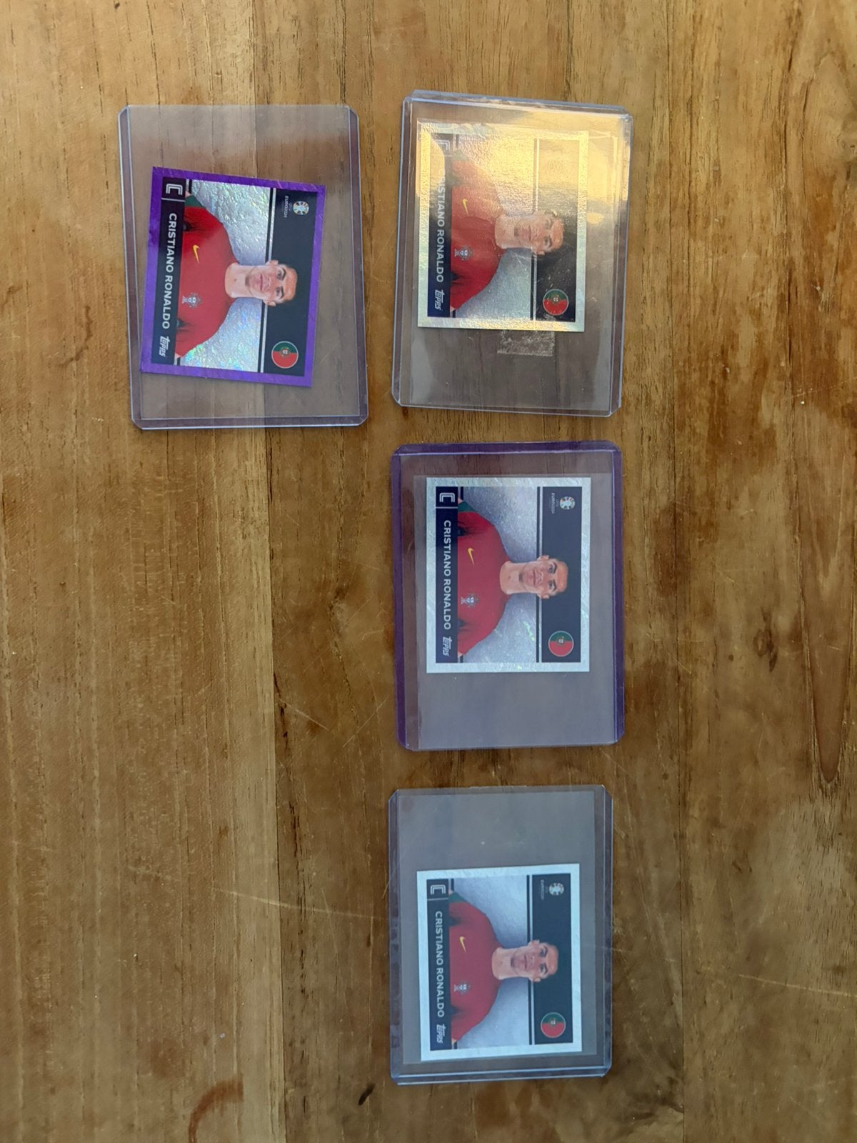 Topps (geen Panini) Ronaldo stickers, Ophalen of Verzenden, Nieuw, Meerdere stickers