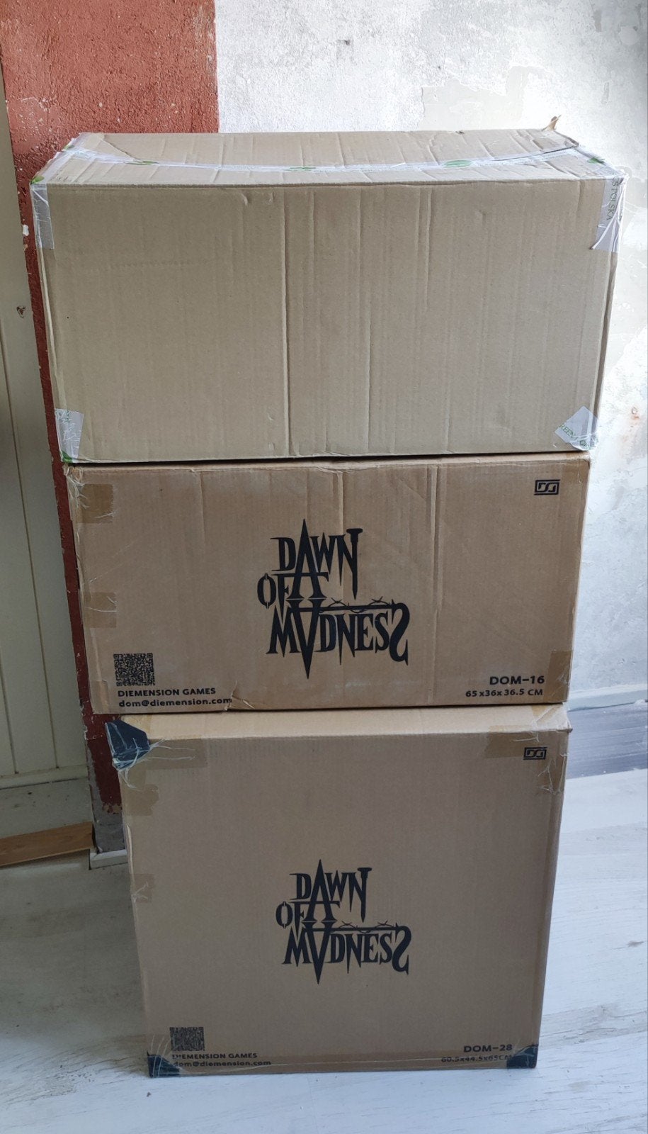 Dawn of Madness - Kickstarter, Hobby en Vrije tijd, Een of twee spelers, Ophalen, Nieuw, Diemension games