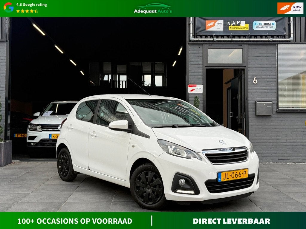 Peugeot 108 1.0 e-VTi Active|APK|NAP|Airco|5DR|Bleuthoot, Auto's, Peugeot, Voorwielaandrijving, Stof, Gebruikt, Euro 6