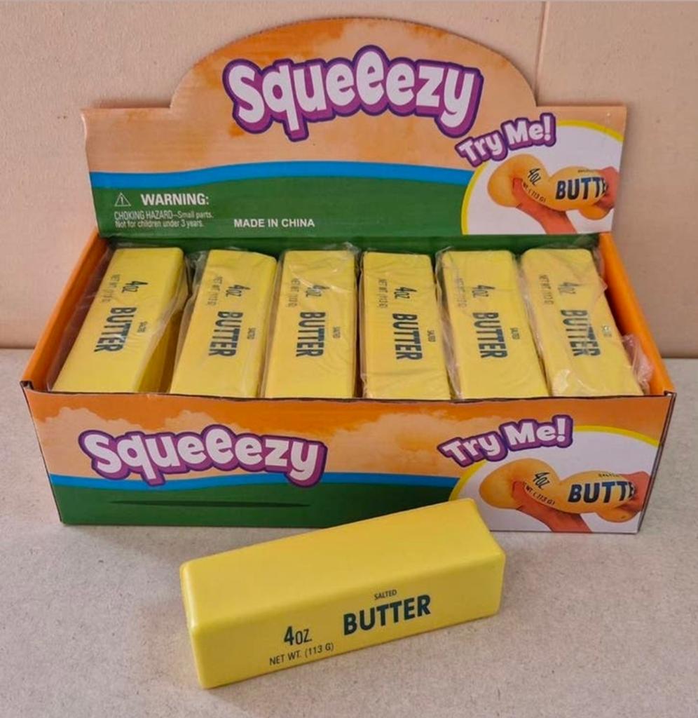 Squishy Butter tik tok trend € 3,- incl btw, ., Jongen of Meisje, Nieuw, Ophalen of Verzenden