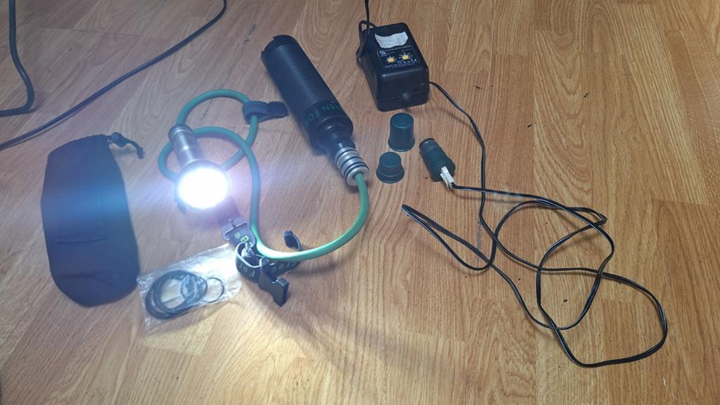 Duiklamp GreenForce Flex 2 - Heptastar, Ophalen of Verzenden, Duiklamp
