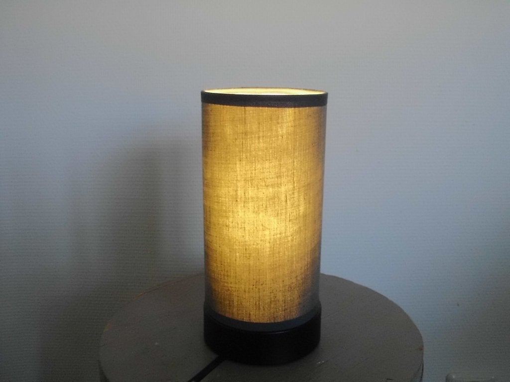 Leuke, nette sfeerlamp Paulmann Licht met recente led, grijs, Ophalen, Gebruikt, E14 (klein), Sfeerlamp