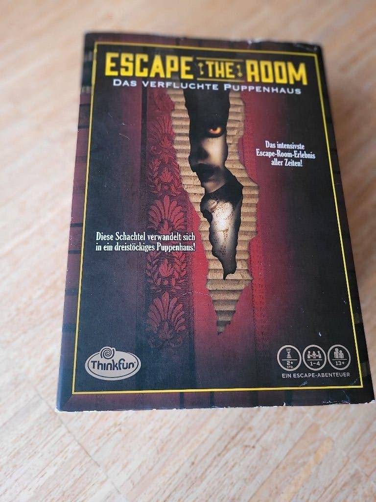 Escape the Room - Das verfluchte Puppenhaus spel, Ophalen of Verzenden, Gebruikt, Thinkfun
