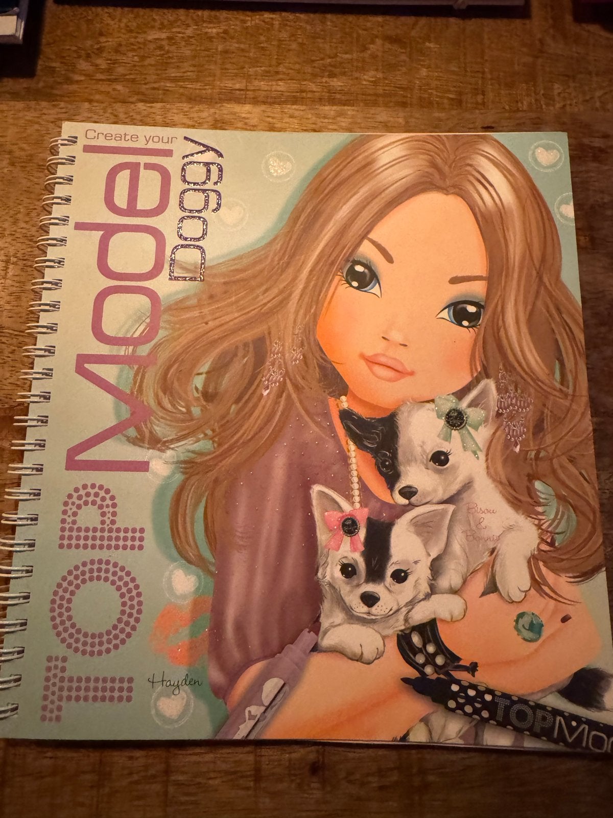 TOPModel Doggy Tekenboek !, Ophalen, Dieren, Meerkleurig, Zo goed als nieuw