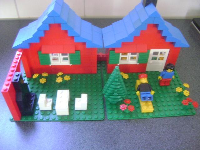 LEGO set 376 Town House with Garden, Lego, Ophalen of Verzenden, Complete set, Compleet
