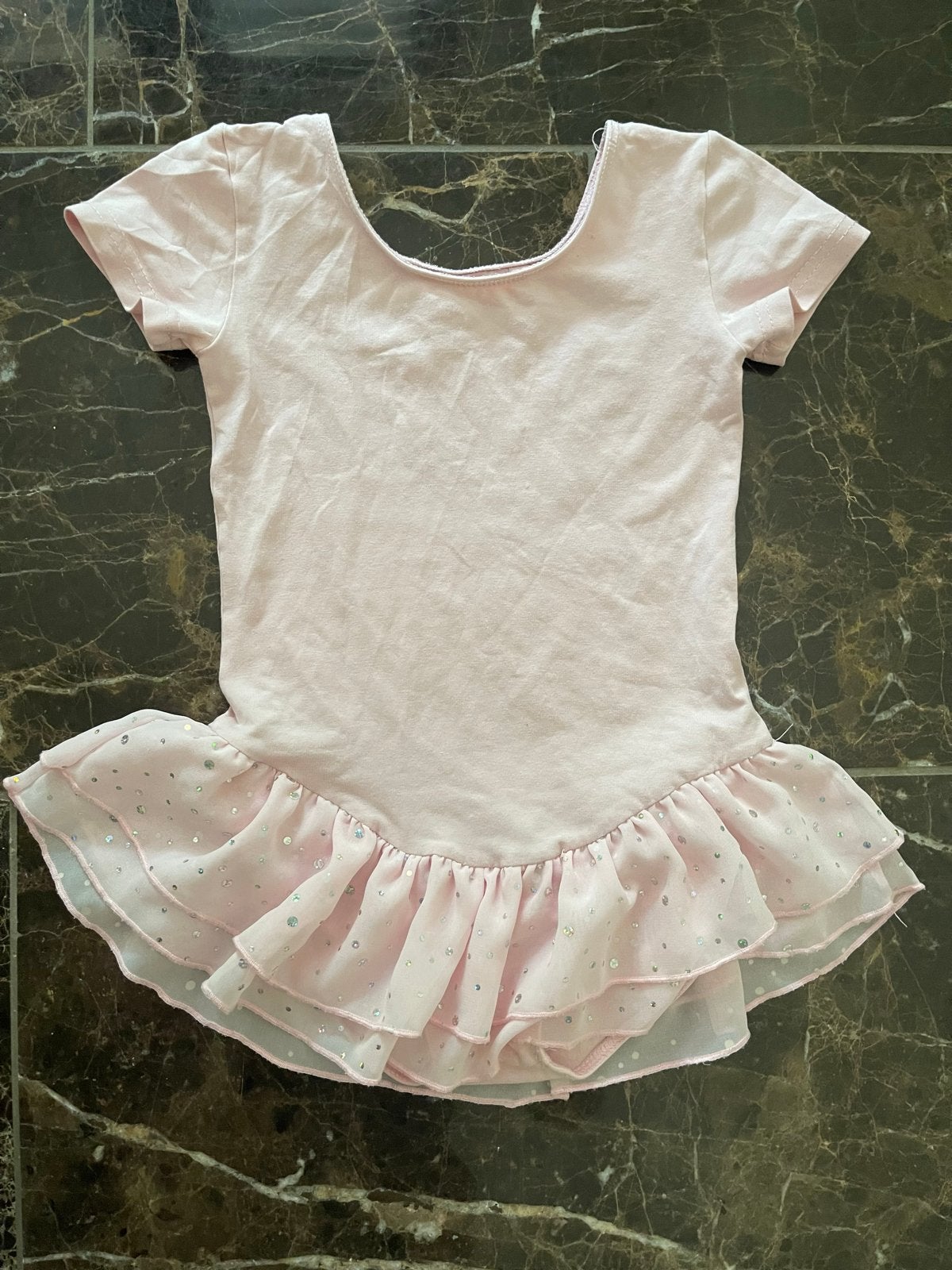 Roze Papillon Balletpakje met Rokje Maat 8, Ophalen of Verzenden, Zo goed als nieuw, Kleding