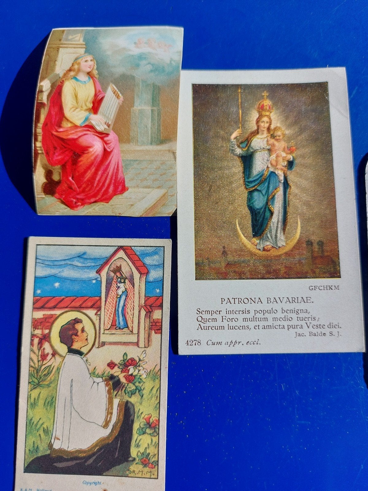 Oude bidprentjes / devotieprentjes - Religieus, Verzamelen, Ophalen of Verzenden, Gebruikt, Kaart of Prent, Christendom | Katholiek