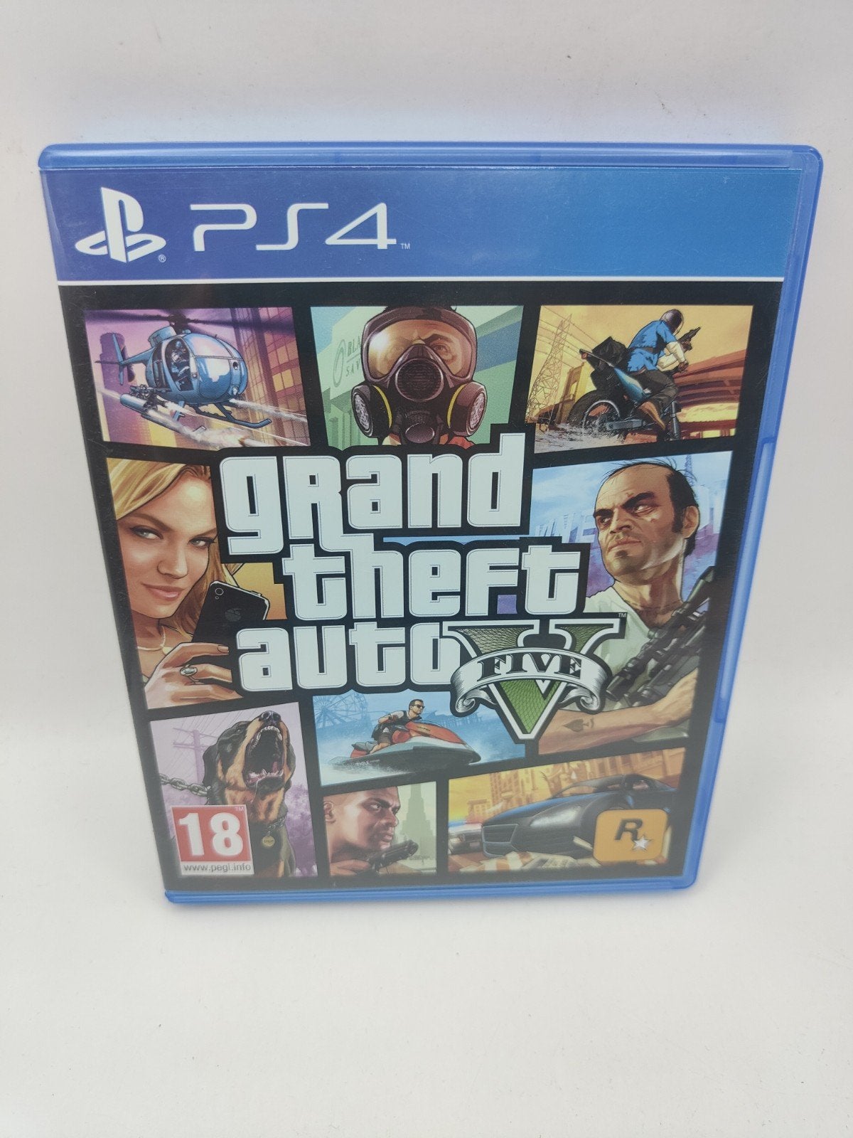 Grand Theft Auto V PS4, Avontuur en Actie, Online, Vanaf 18 jaar, Rockstar Games, 622 Broadway, New York, NY 10012, USA