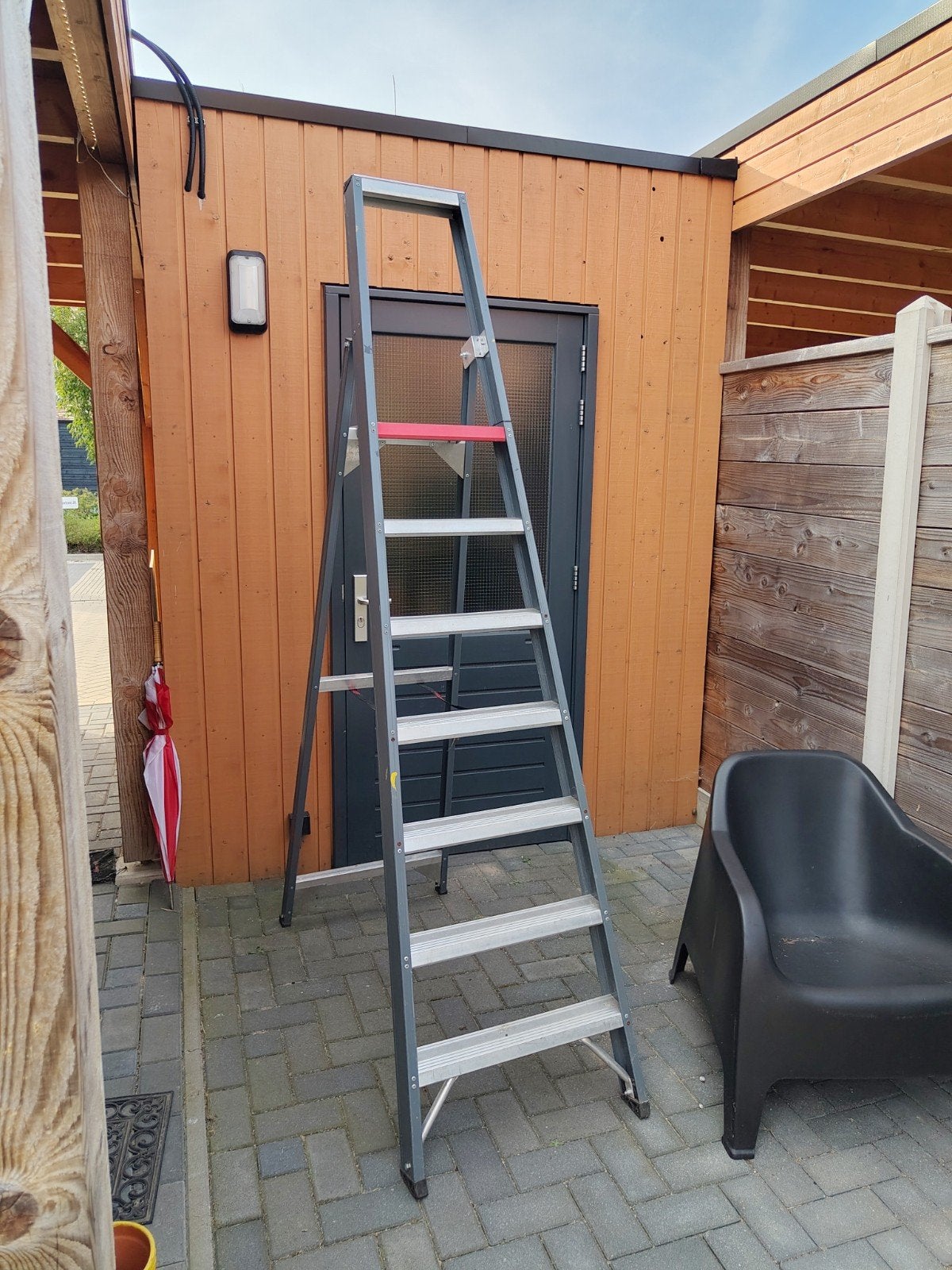 Altrex pro+ Falco 1x7 trap, Doe-het-zelf en Verbouw, Ophalen, Gebruikt, Ladder, 2 tot 4 meter