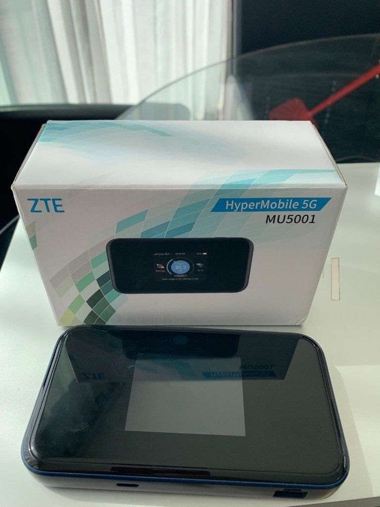 ZTE MU5001 5G MiFi Hotspot, Computers en Software, Ophalen of Verzenden, Zo goed als nieuw