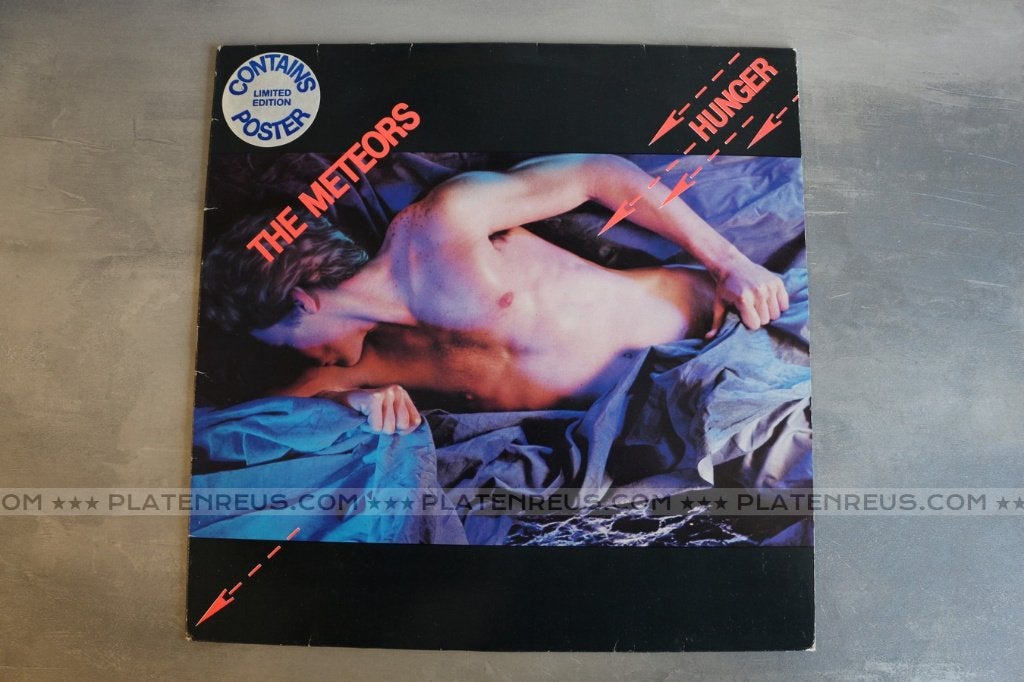 LP The Meteors – Hunger , 1980 Rock 2274, LP, Gebruikt, Ophalen of Verzenden, Inclusief binnenhoes