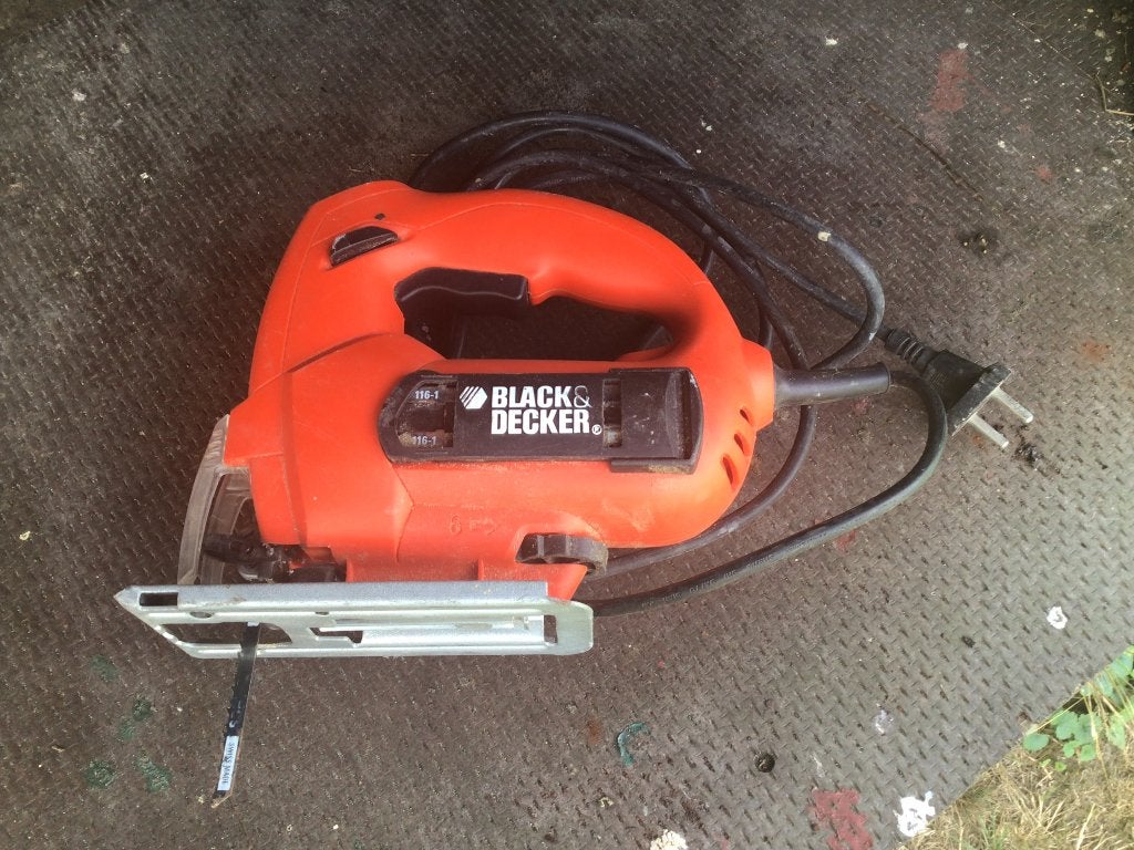 Black & Decker Decoupeerzaag KS500E - Gebruikt, Decoupeerzaag, Ophalen of Verzenden, 30 tot 70 mm, Minder dan 600 watt