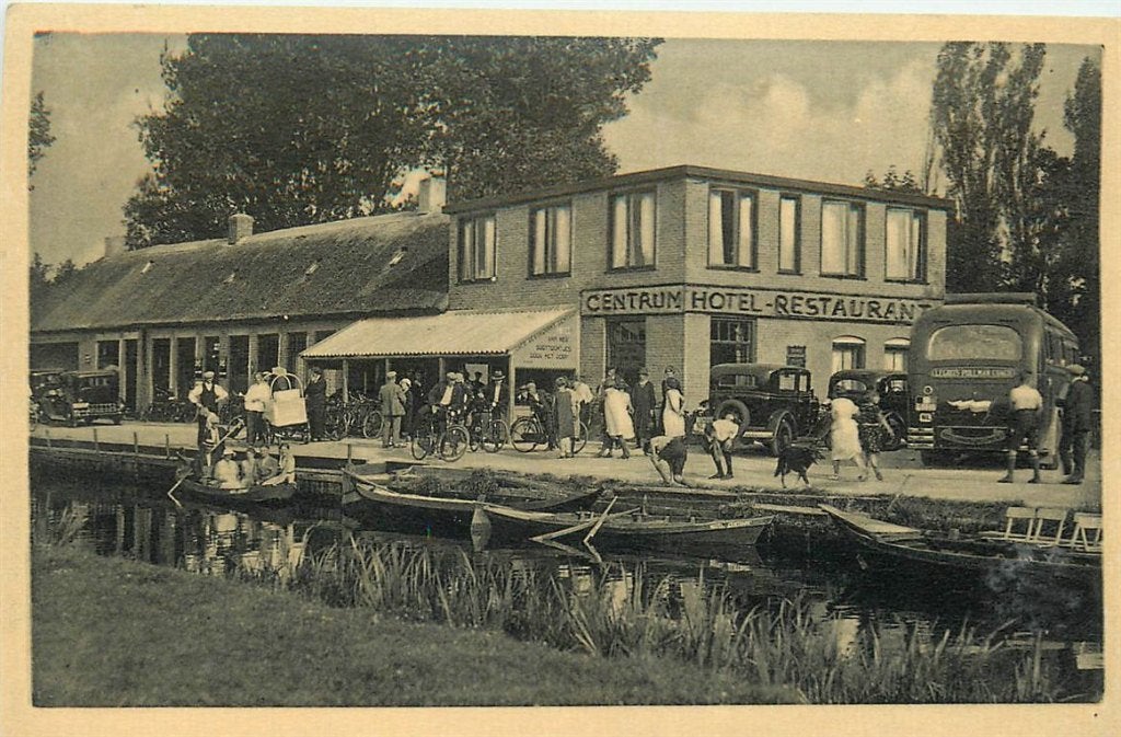 702-096-005 Giethoorn Hotel Centrum, Verzenden, Voor 1920, Overijssel