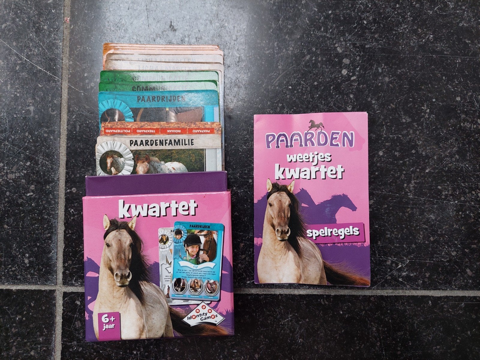 Paardenweetjeskwartet, Een of twee spelers, Ophalen of Verzenden, Zo goed als nieuw