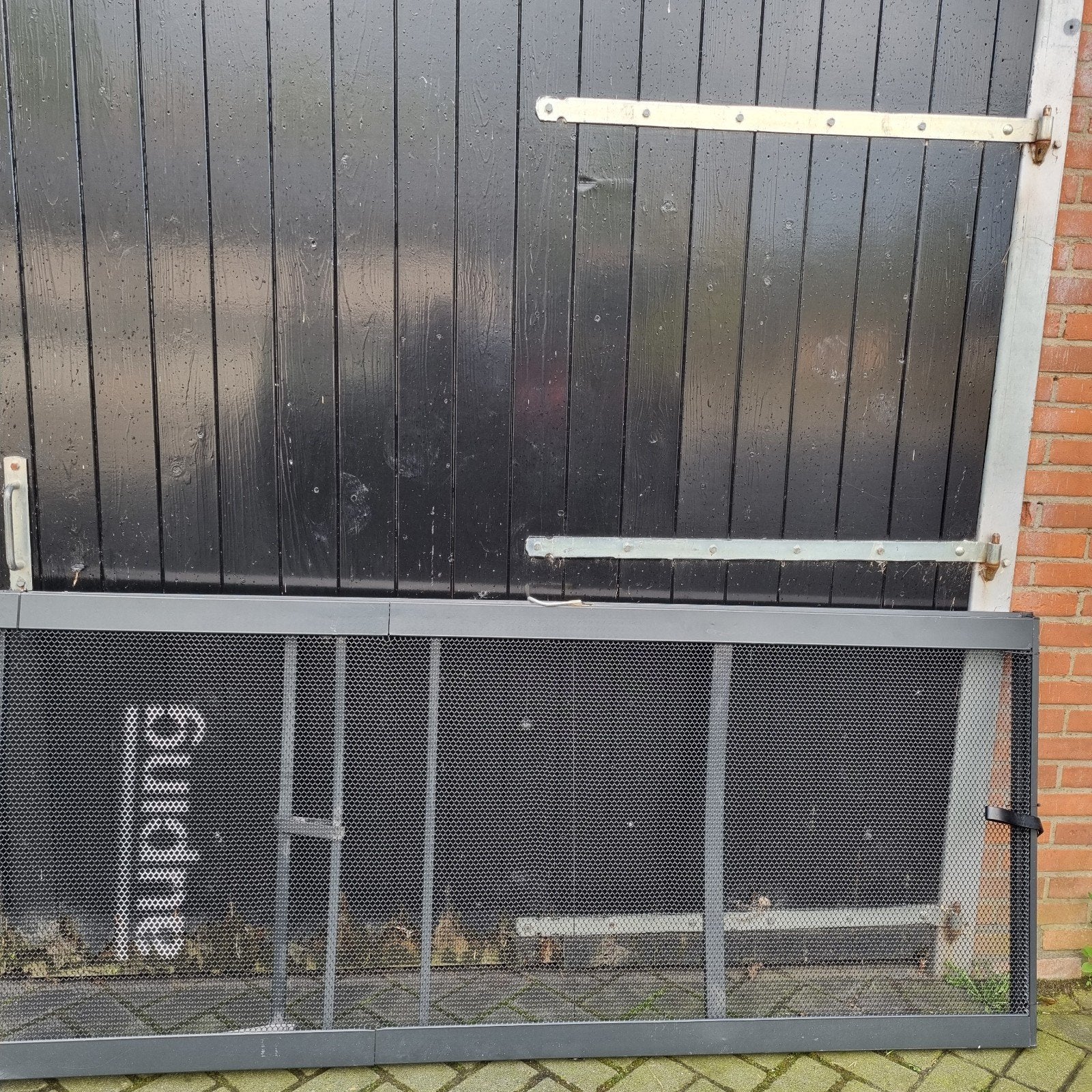 Auping spiraalbodem met verstelbaar rugdeel  210x90  in prim, Ophalen, Zo goed als nieuw, Verstelbaar