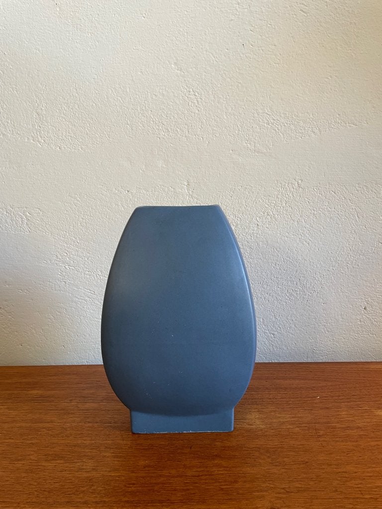 Knödgen - Ilkra -   vintage designvaas – model 126/26, 26 cm, Blauw, Ophalen of Verzenden, Zo goed als nieuw