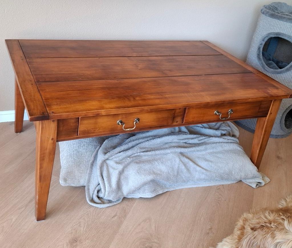 Salontafel, Huis en Inrichting, Gebruikt, 100 tot 150 cm, Rechthoekig, 50 tot 100 cm