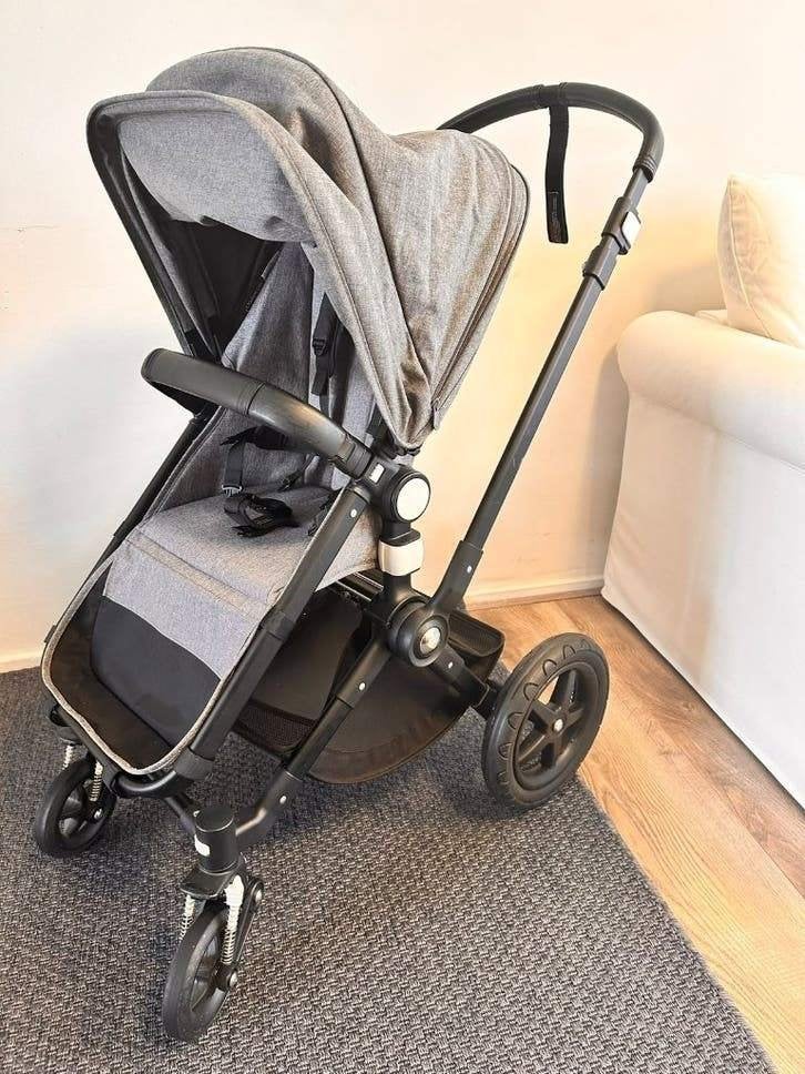 Bugaboo Cameleon 3 kinderwagen compleet met reiswieg grijs, Gebruikt, Bugaboo, Ophalen of Verzenden, Combiwagen