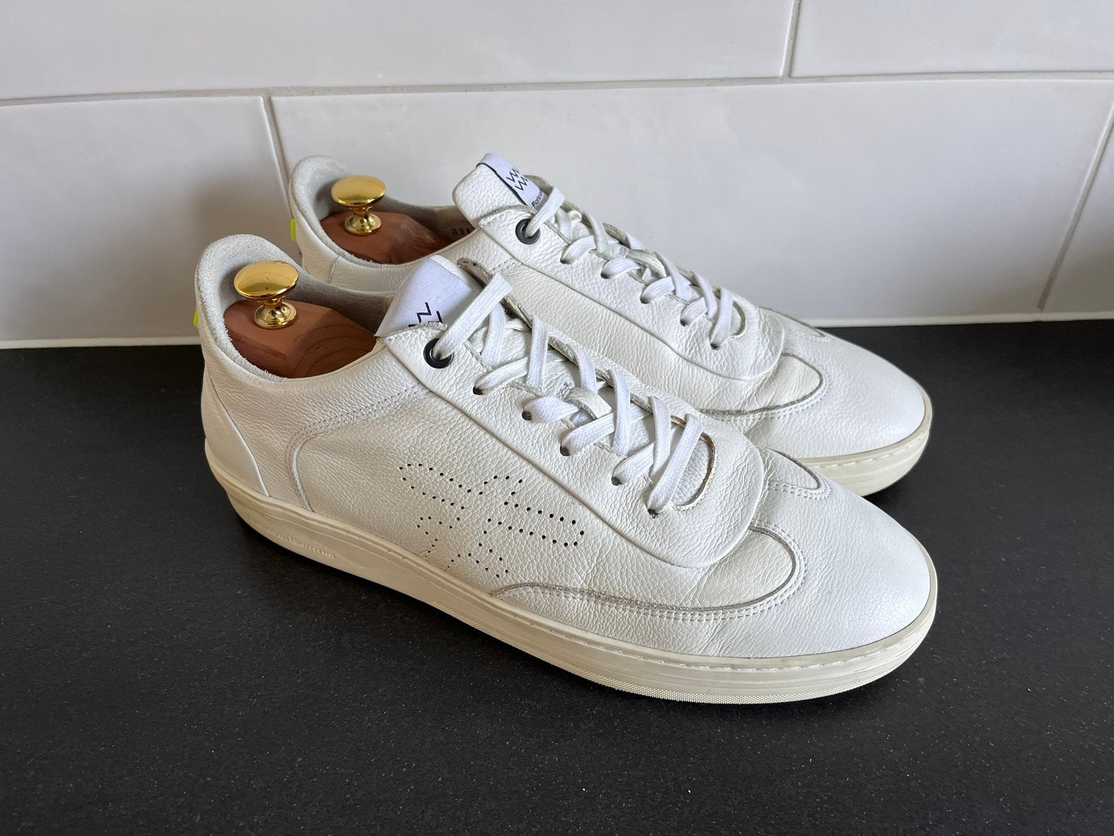 Floris van Bommel sneakers maat 8 / 42, Floris van Bommel, Wit, Floris van Bommel, Ophalen of Verzenden