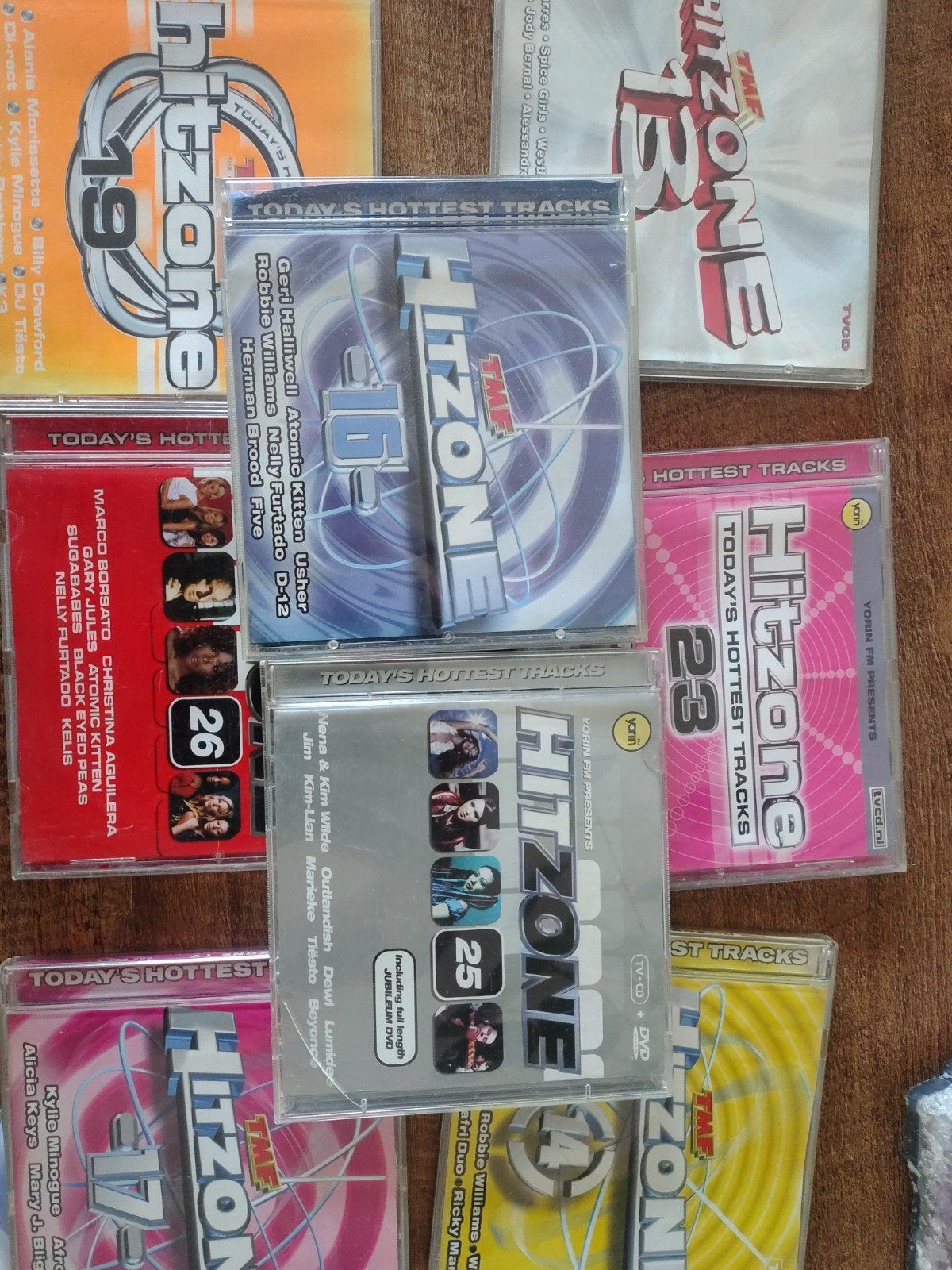 Diverse Hitzone CD's - Pop en Dance Hits, Ophalen, Pop, Verzamelalbum, Gebruikt