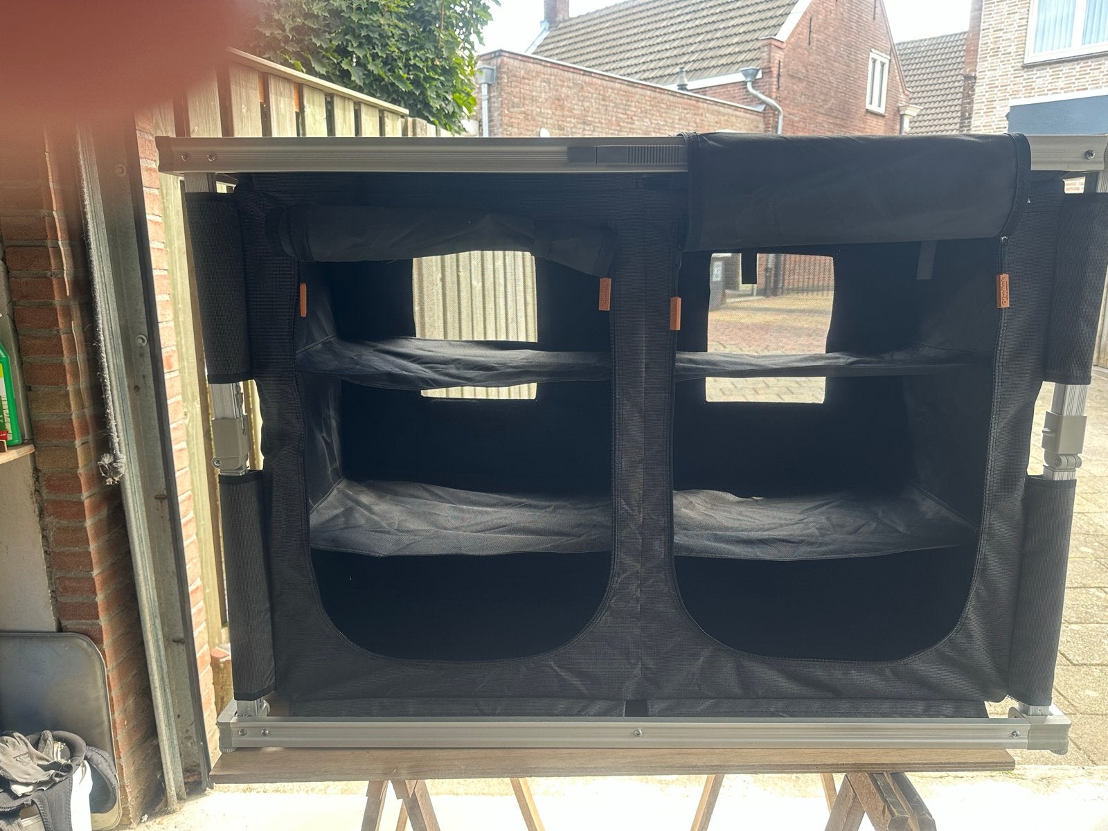 Opvouwbare campingkast/keuken voor camper of tent, Ophalen of Verzenden, Zo goed als nieuw