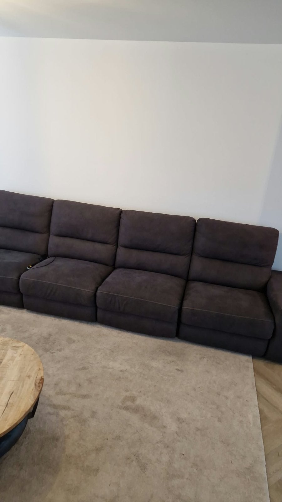 ️ MOET SNEL WEG! Prachtige ruime elektrische relaxbank, Huis en Inrichting, Ophalen, Zo goed als nieuw