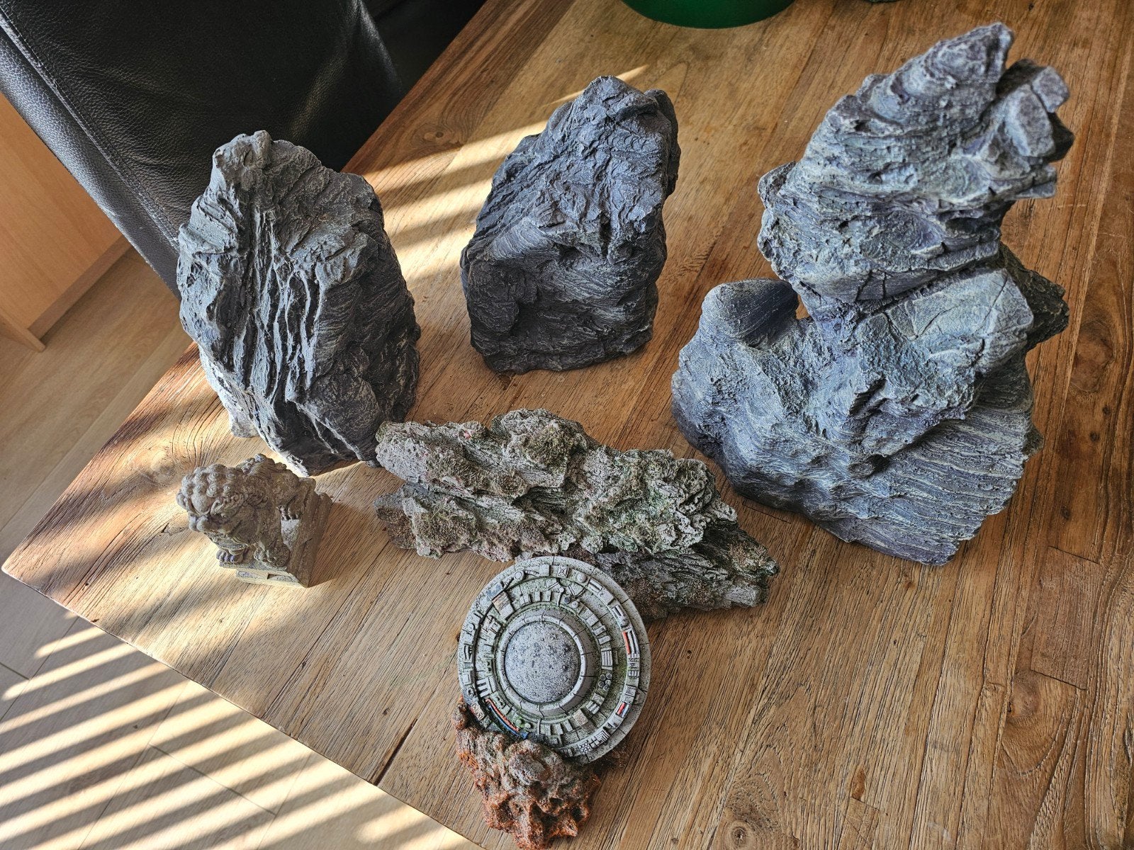 aquariumdecoratie, Ophalen of Verzenden, Gebruikt, Decoratie
