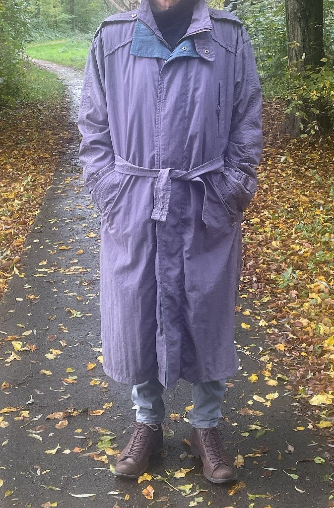 •	Heren  Vintage Trenchcoat, Maat 48/50 (M), Angelo Litrico, Ophalen of Verzenden, Zo goed als nieuw