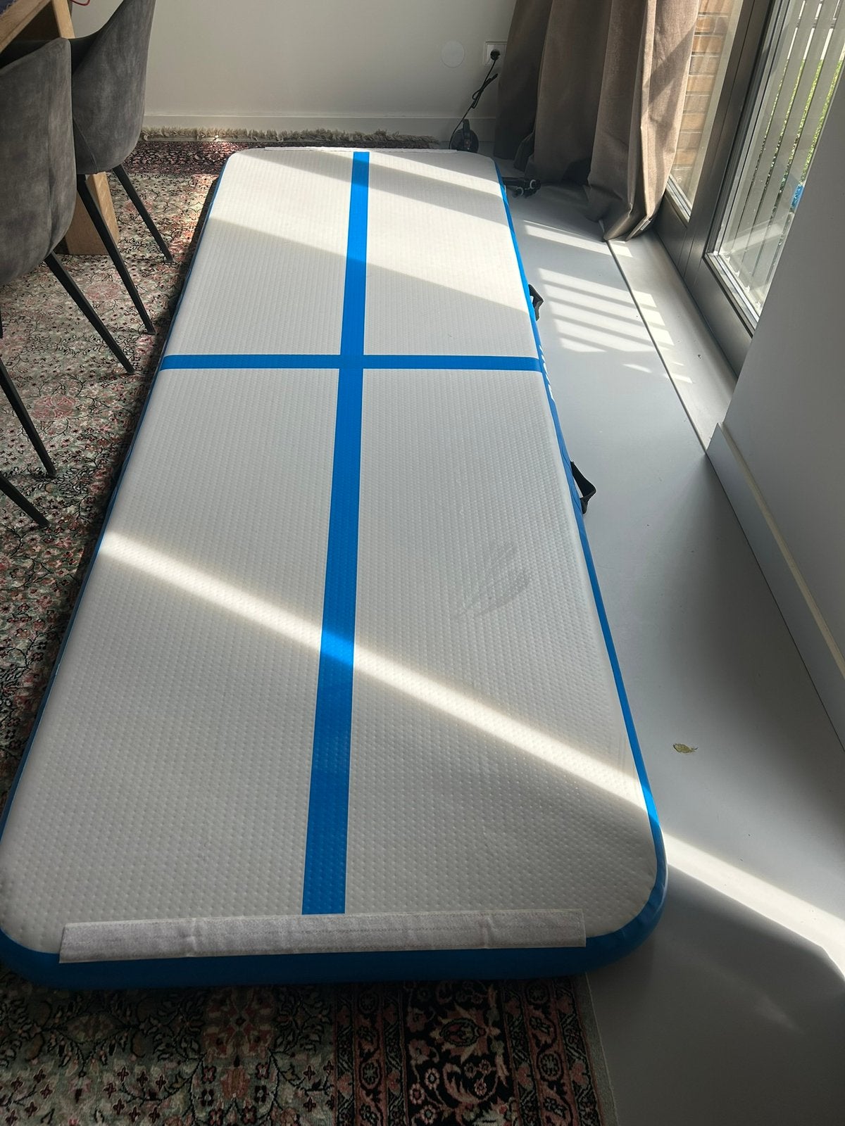 Airtrack 3 meter Exon, Kindermaat 122 t/m 140, Ophalen, Zo goed als nieuw, Materiaal
