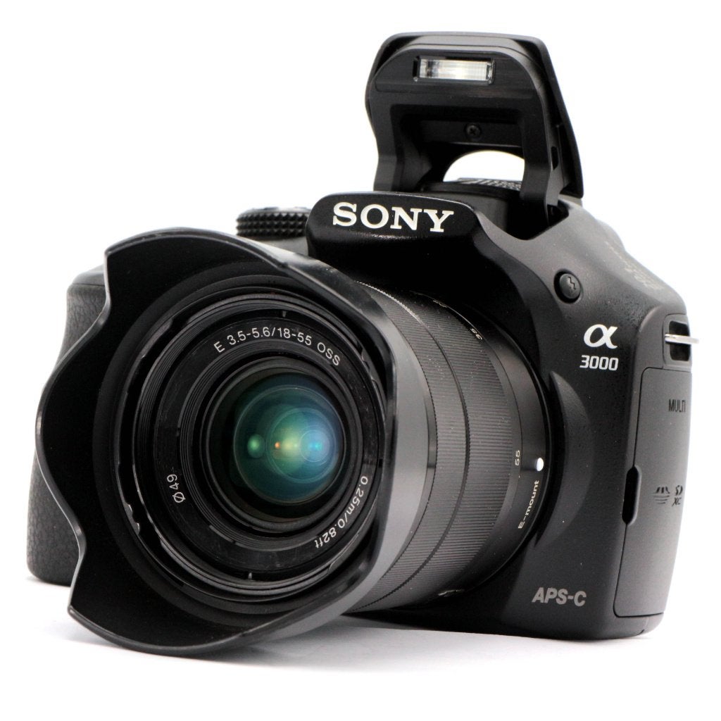 Sony A3000 + SEL 18-55mm f/3.5-5.6 OSS – Verzorgde staat, Audio, Tv en Foto, Fotocamera's Digitaal, Gebruikt, Ophalen of Verzenden