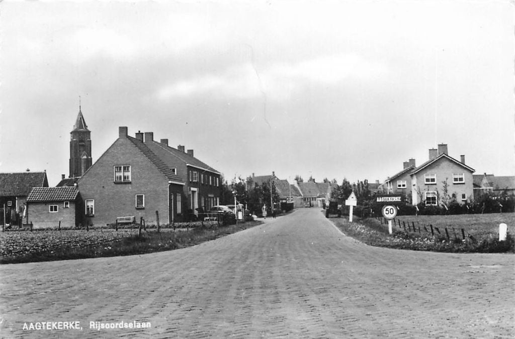 701-149-003 Aagtekerke Rijsoordselaan, Verzenden, Voor 1920, Zeeland