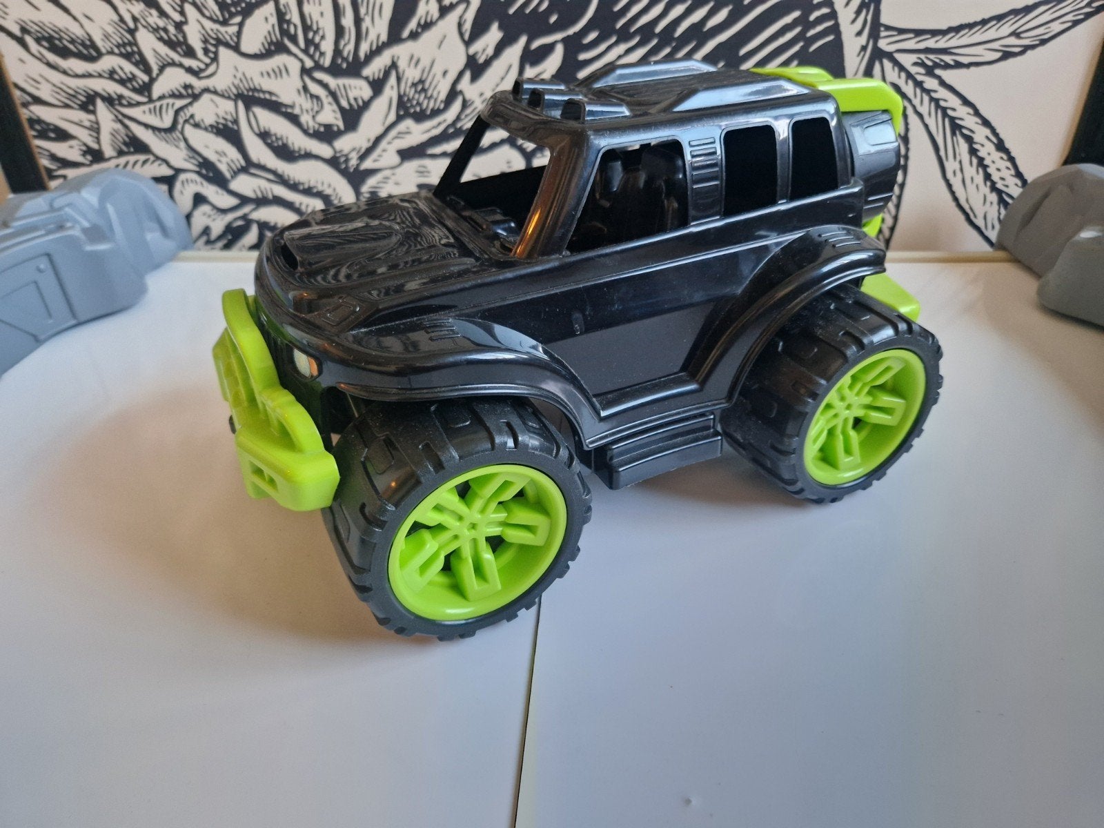 Grote Monstertruck, Ophalen, Gebruikt
