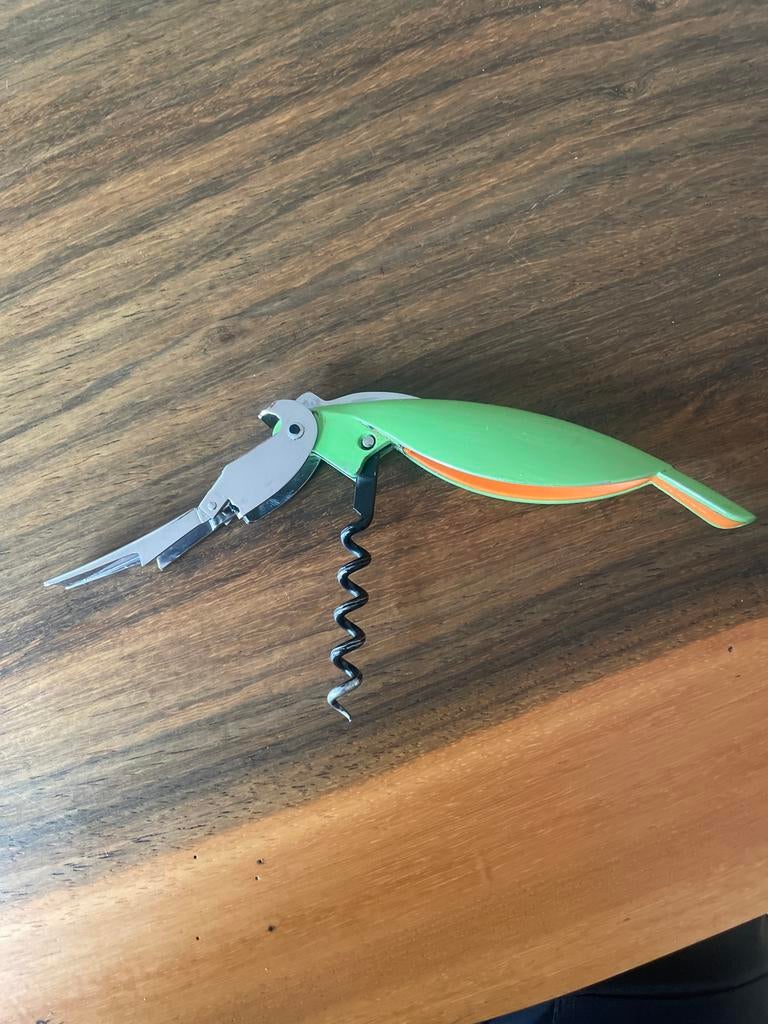 Alessi A. Mendini kurkentrekker papegaai - Collectors item, Huis en Inrichting, Overige typen, Ophalen of Verzenden, Zo goed als nieuw