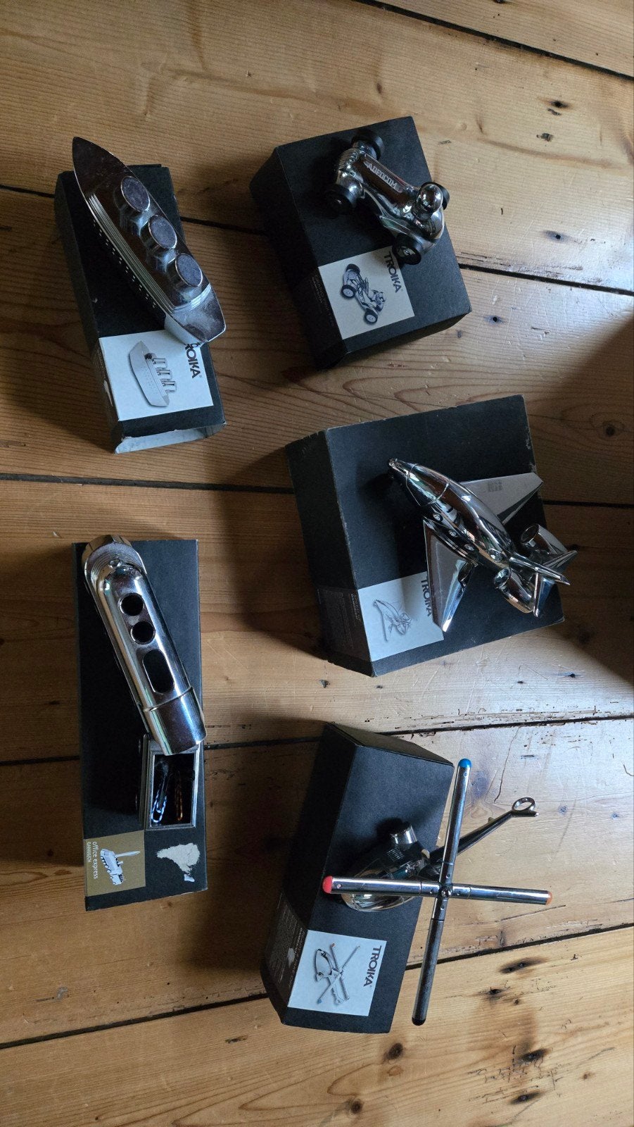 Troika bureauminiaturen - set van 5, Ophalen of Verzenden, Zo goed als nieuw
